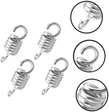 BESPORTBLE 4pcs Heavy Duty Swing Spring Kit for Hammock Chair and Sandbag Fixing Shock Absorbing Suspension System for Porch and Outdoor Use