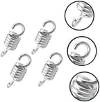 BESPORTBLE 4pcs Heavy Duty Swing Spring Kit for Hammock Chair and Sandbag Fixing Shock Absorbing Suspension System for Porch and Outdoor Use