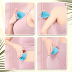 2pcs Neck Relaxer Shoulder Back Massager,Myofascial Massage Ball,Suction Cup Mountable Back Pain Relief Tool Therapying Massager Ball,for Neck,Leg, Back Myofascial Release