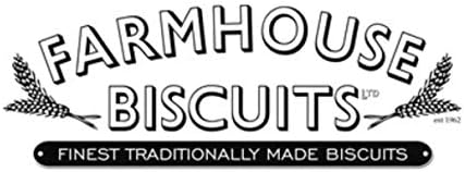 Farmhouse Biscuits, Winter Animals British Holiday Cookies in Decorative Tin, Imported, 8.8 oz
