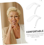 Healeved 2pcs Replacement Nose Pads for Glasses Nose Pad Repair Push-in Pieces for