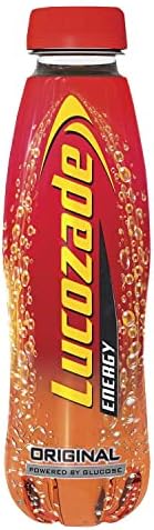 Lucozade Energy Original Drink in Pet Bottle 380 ml (Pack of 24)