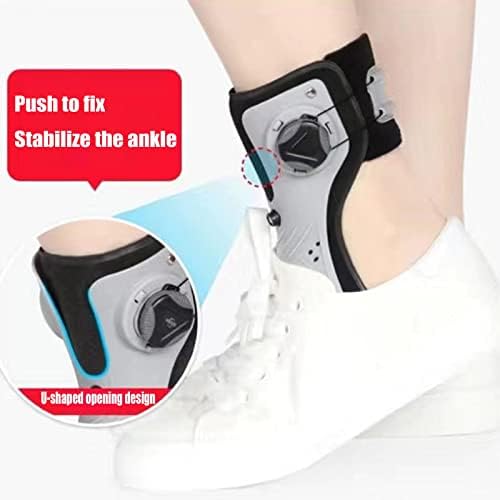 HUANGJUN Drop Orthosis Plantar Fasciitis Splint with Inflatable Airbag Suitable for Hemiplegia Stroke Shoes Walking