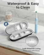 ProCase Toothbrush Travel Case for Oral-B/Oral-B Pro 1000 1500 5000 7000 7500 6000 9600/Philips Sonicare 4100 5100 1100 6100 5300 Oral-B iO Electric Toothbrush Portable Hard Container -Black