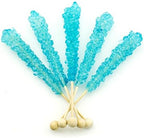 Boone's Mill | Rock Crystal Candy Sticks | Blue Blueberry | 36 Sticks