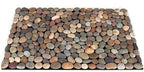 Rutledge & King River Rock Door Mats - Indoor Outdoor Mat - River Rocks Stone Mats - Front Door Mat Outdoor Entrance - Floor Mats for Home (Matte Mixed)