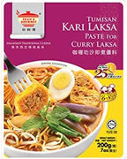 Tumisan Kari Laksa (Curry Laksa Paste) - 7oz (Pack of 6)