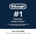 De'Longhi Large Easy Clean Knock Box, Stainless Steel