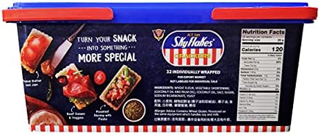 M.Y. San SkyFlakes Philippino Crackers 32 Packs 800g SET of 2