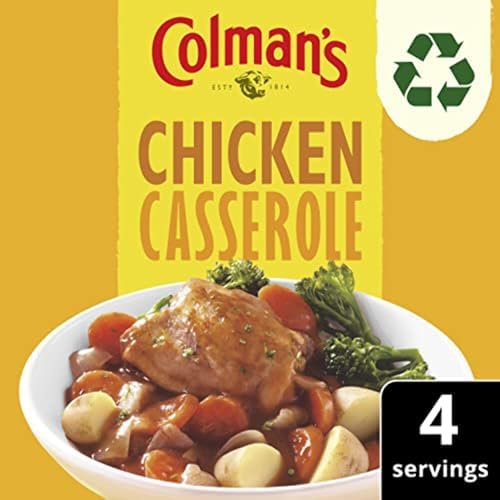 Colman's Chicken Casserole perfect with a baked potato Recipe Mix quick to prepare casserole mix 40 g