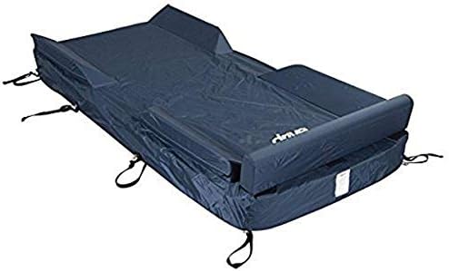 Drive Medical 14333 Universal Mattress Cover for Fall Prevention, Fits 34-43 inches, Blue