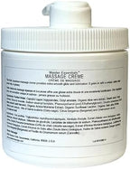 Master Massage Spamaster Unscented 16 Oz Massage Cream, White