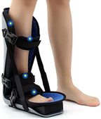 Foot Drop Brace Orthosis, Adjustable AFO Ankle Orthosis Support, Foot Varus Correction Shoes for Improved Walking Gait, Foot Drop, Plantar Fasciitis & Achilles Tendonitis,M