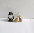 5 Pcs Brown Mini Witches Broomstick Broom Halloween Straw Craft Brush Decorations Witches Wizard, Fairy Decoration, Cinnamon Broom, Angle Brooms
