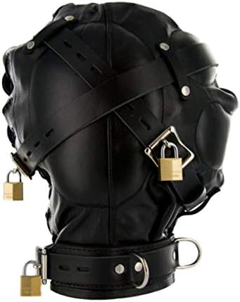 Strict Leather Sensory Deprivation Hood- ML`