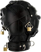 Strict Leather Sensory Deprivation Hood- ML`