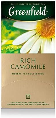Greenfield Tea, Rich Camomile, 25 Count