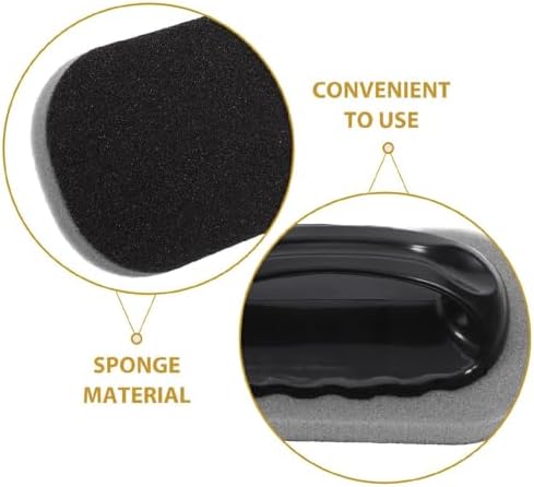 Magic Carborundum Sponge - 8pcs Pot Cleaner for Bottom of Pans,Emery Pot Scrubbers,Carborundum Sponge,Magic Sponge Brush with Handle