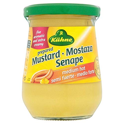 Kuhne Medium Hot German Mustard 250ml
