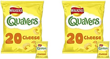Walkers Quavers Cheese 22 Pack Pack of 2