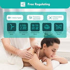 KWD-808I Electric Acupuncture Stimulator Machine, 110-240V 500-1000hpa Adjustable Electric Impulse Acupuncture Treatment Electrotherapy Instrument Pulse with 5 Wave Modes & 6 Output Ports