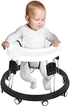 The Foldable Baby Walker, Suitable for 66-80cm Height Wheeled Baby boy and Girl Walker, Mute Anti-Rollover Baby Walker, Avoid Bicycle Rollover, Foldable Baby Chair