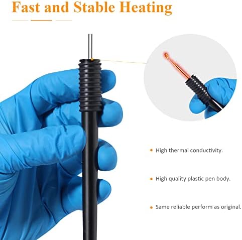 1 Pair Wax Carver Pencil Pen for Dental Lab Electric Waxer Carving Waxing Machine,Replacement Waxer Carving Pens…