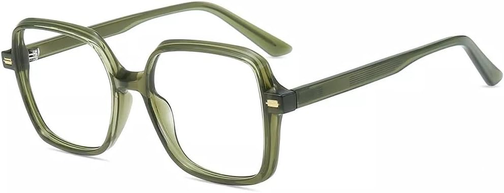Firmoo Blue Light Blocking Glasses for Women/Men Anti Eyestrain Computer Eyeglasses Square Frame