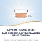 Nature's Way Calcium & Vitamin D3 with Magnesium Liquid Supplement, Calcium & Vitamin D Supplement, Supports Bone Health*, Fast-Absorbing Liquid, Gluten Free, Citrus Flavored, 16 Fl Oz (Pkg May Vary)