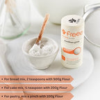 freee Gluten Free Xanthan Gum Powder 3.53 Oz (100 g) | Thickener, Binder & Stabilizer | For Baking, Sauces, Soups, Desserts, Ice Cream | Kosher, Vegan, GF, Halal | Imported from UK