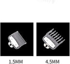 for Hair Clipper Guide Comb Set Standard Guards Attach Trimmer Style Parts 1.5mm+4.5 mm