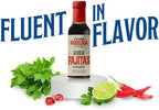 Crystal Louisiana's Fabulosa Fajitas Marinade, 8 Ounce, Natural Citrus, Garlic & Ginger for Char Boiled Flavor