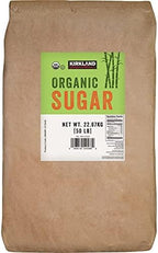 Kirkland Signature Organic Cane Sugar, 50 Pounds