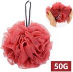 4 Pack Bath Sponge, Bath Shower Loofahs Mesh Pouf Sponge Body Scrubber Exfoliator Scrubber - 50g/Piece