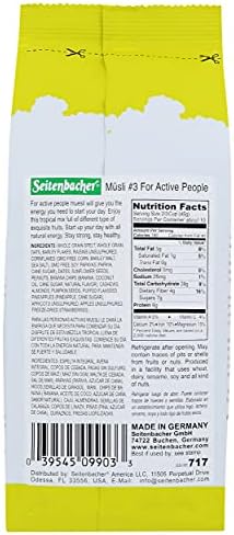 Seitenbacher, Muesli No3 For Active People, 16 Ounce
