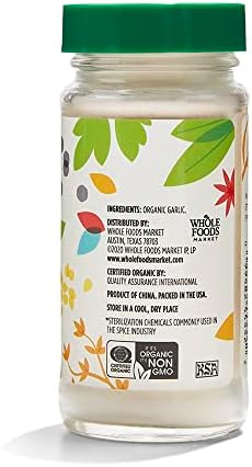 365 by Whole Foods Market, Organic Garlic Powder, 2.33 Ounce (Pack of 2)