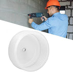 Tnfeeon Electric Drill Dust Cover Bowl,Electric Hammer Cover Hole Opener Cover 125mm Inner Diameter Downlight Gypsum Ceiling Drill Hole Reaming Stopper