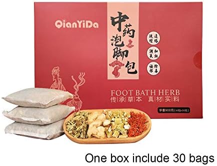 Foot Bath Herb, Foot Soak Herbal Chinese Medicine for Foot Reflexology Herbs 31oz 中药泡脚足浴包 真材实料 老姜 红花 艾草 益母草 900g