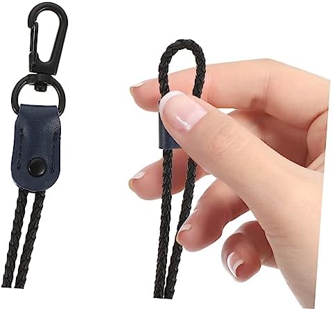 Zipper Puller Helper Auxiliary Zipper Hook Key Lanyard Boots for Ladies Dress Boots Assist Travel Aid Microfiber Leather Blue Travel Puller Help Zip Tool