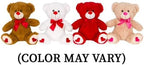 Valentines Day Gift Basket Set with Teddy (Red or White), Heart-Shaped Chocolates, Assorted Chocolates for Him or Her
