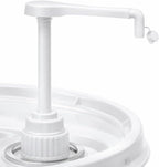 Heavy-Duty 5-Gallon Bucket Pump Dispenser – Compatible with Oil, Laundry Soap, Detergent, Fabric Softener, Degreasers, and More. Includes a Leak-Proof Cap, Making it Ideal for Commercial and Household