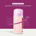 Roll On Wax Warmer For Hair Removal Wax Roller Wax Heater, Home Waxing Kit For Women Men 110V