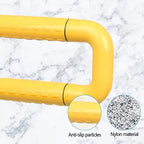 MaGiLL Grab Rails,Bathroom Safety Grab Bar, Wall Mount Anti Slip Shower Grip Handle, Stainless Steel Toilet Handrail, Bathtub Handrail for Elderly Seniors, D