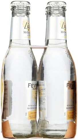 FEVER-TREE Lite Tonic Water 4 Pack, 6.8 FZ