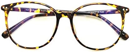 Reading Glasses Anti Blue Light Blocking Reader Oversized Frame for Women Men for Mid Big Face Anti Eyestains