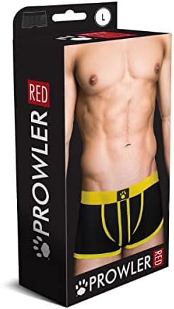 Prowler RED Ass-less Trunk Yellow XXL - UK Waist Size - 36" - 40" - One Count, Multicolor, Multicolour, 46-50