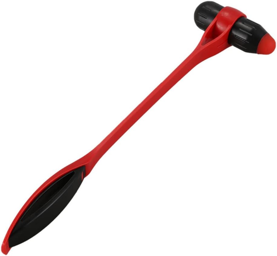 Massage Hammer for Back Body Stress Reliever Elastically Bendable Handheld Plastic Massor (A)