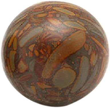 2" Feng Shui Nuwa Stone Baoding Balls Chinese Health Exercise Stress Balls with Gift Box W2350