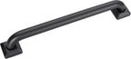 joyrain 500lb Capacity Stainless Steel Grab Bar - Heavy Duty Bathroom Safety Rail for Elderly, Anti-Slip Shower Handle, ADA Compliant (Matte Black, 12 inch)