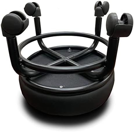 A&A Rolling/Scoot Stool | Comfortable | Heavy-Duty/Sturdy | 360 Degree Rotating | Low to Ground Acubest (1)